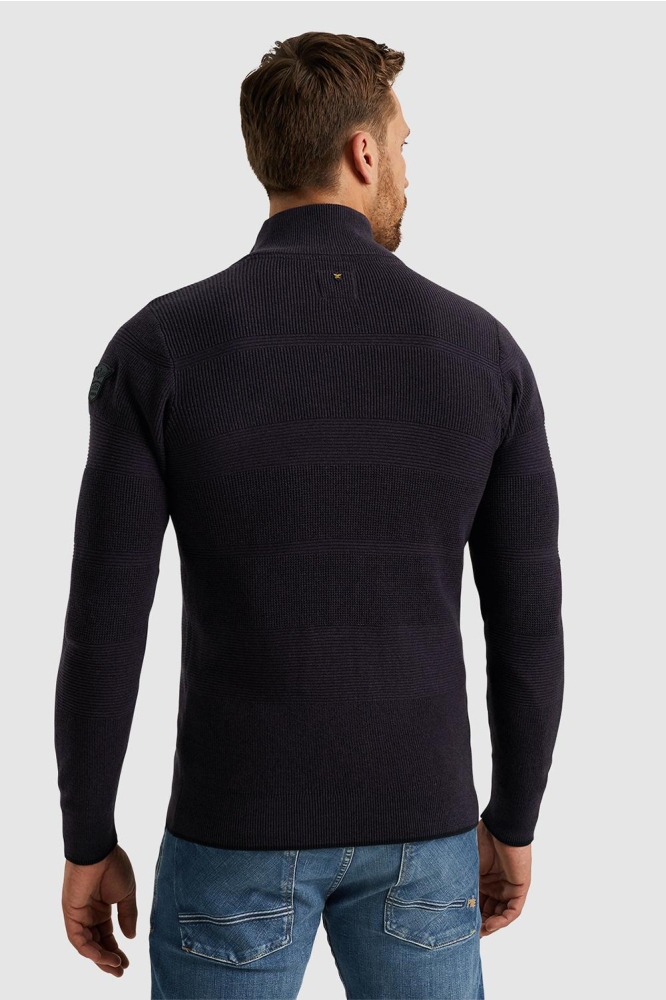 PME legend paarse heren vest | Model achteraanzicht