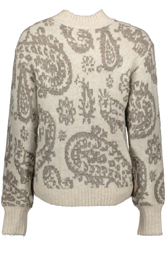 LolaLiza beige dames trui | Achteraanzicht