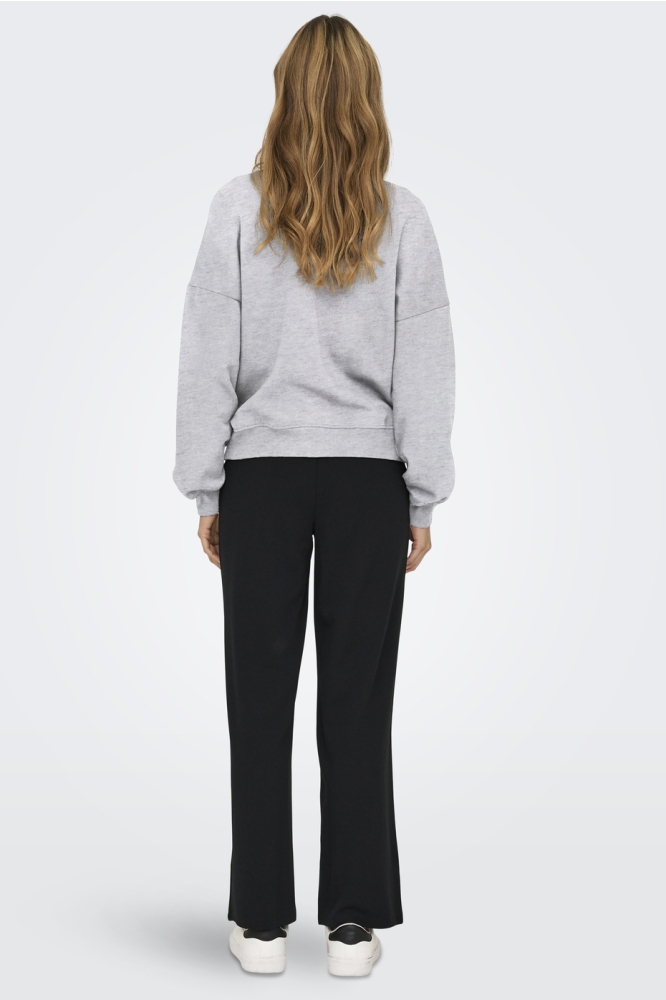Only grijze dames sweater | Model