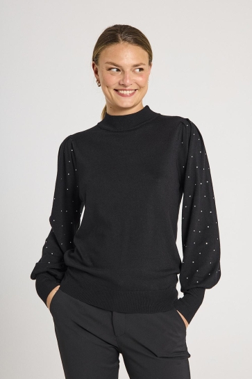 Freequent Trui FQDOTKA PULLOVER 205096 BLACK
