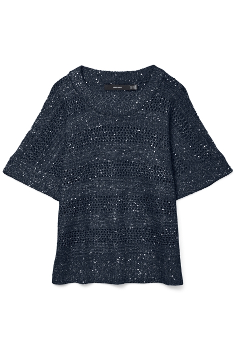 Vero Moda blauwe dames trui | Vooraanzicht