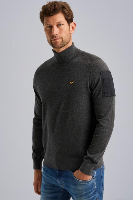 PME legend turtleneck cotton knit