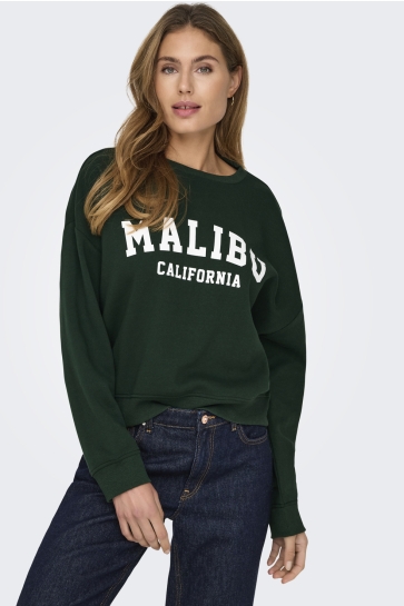 Only Trui ONLSWEAT LIFE L/S CREW O.SIZE STATE 15254183 Pine Grove/MALIBU