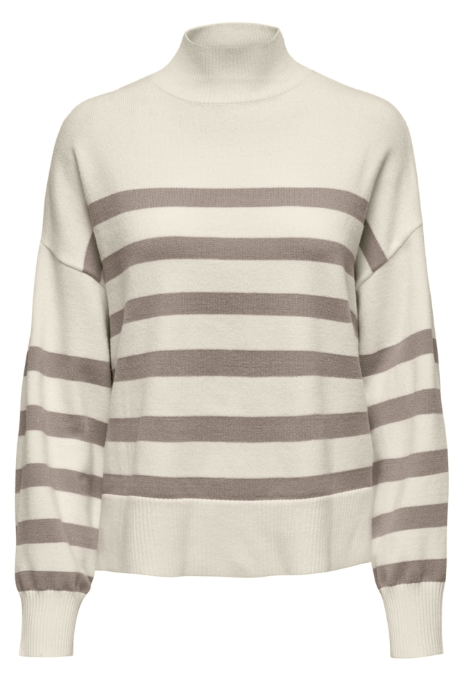 Only beige dames trui | Vooraanzicht