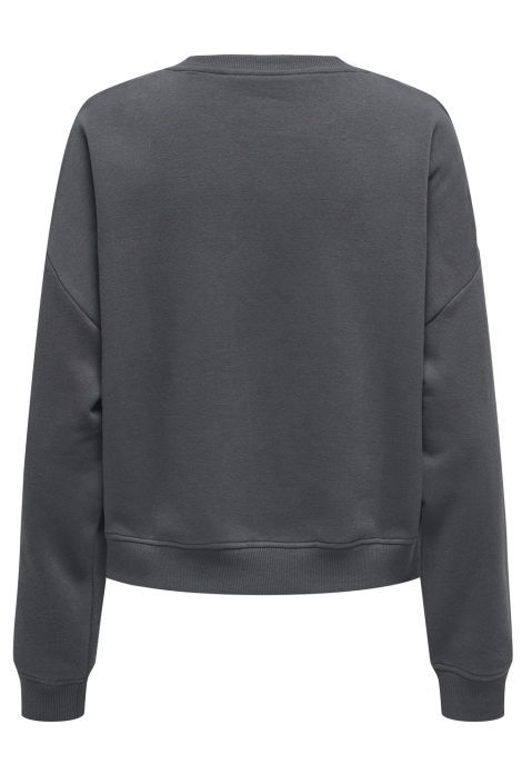 Only grijze dames sweater | Achteraanzicht