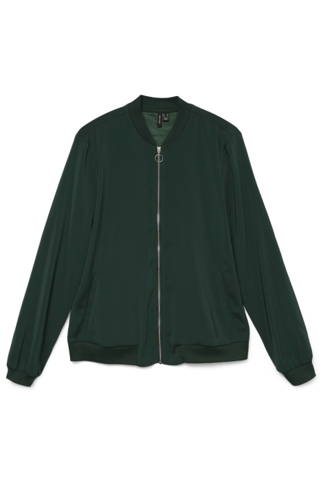 Vero Moda groene dames vest | Vooraanzicht