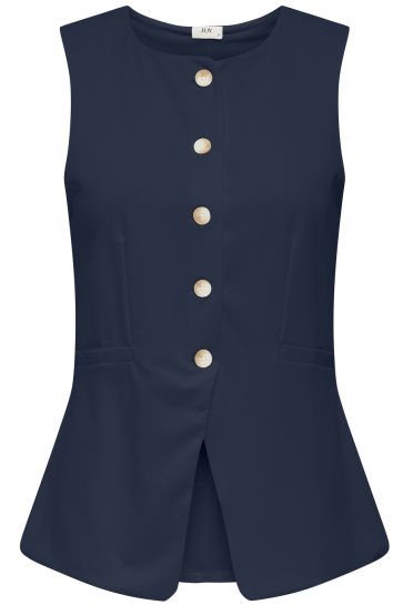 Jacqueline de Yong Vest JDYDINA S/L WAISTCOAT JRS 15351656 Dress Blues