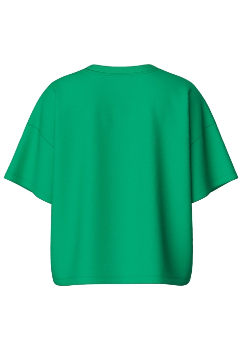 Pieces groene dames sweater | Achteraanzicht