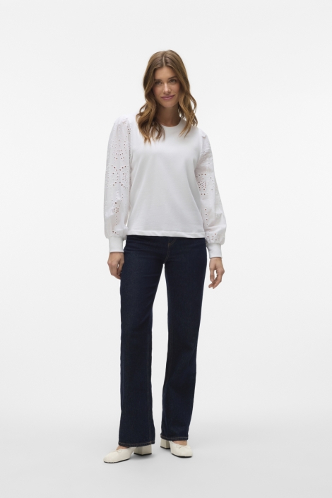 Vero Moda witte dames sweater | Model