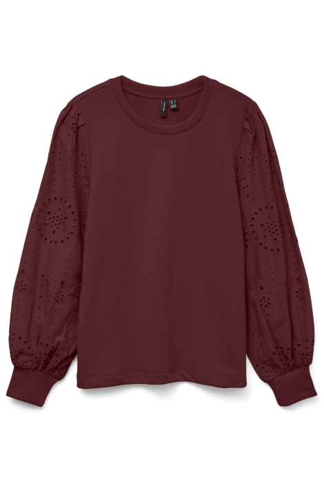 Vero Moda bordeaux dames sweater | Vooraanzicht
