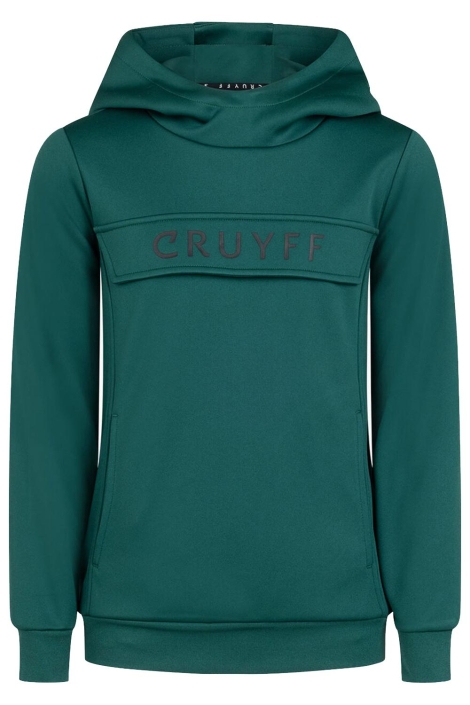 Cruyff groene heren sweater | Vooraanzicht