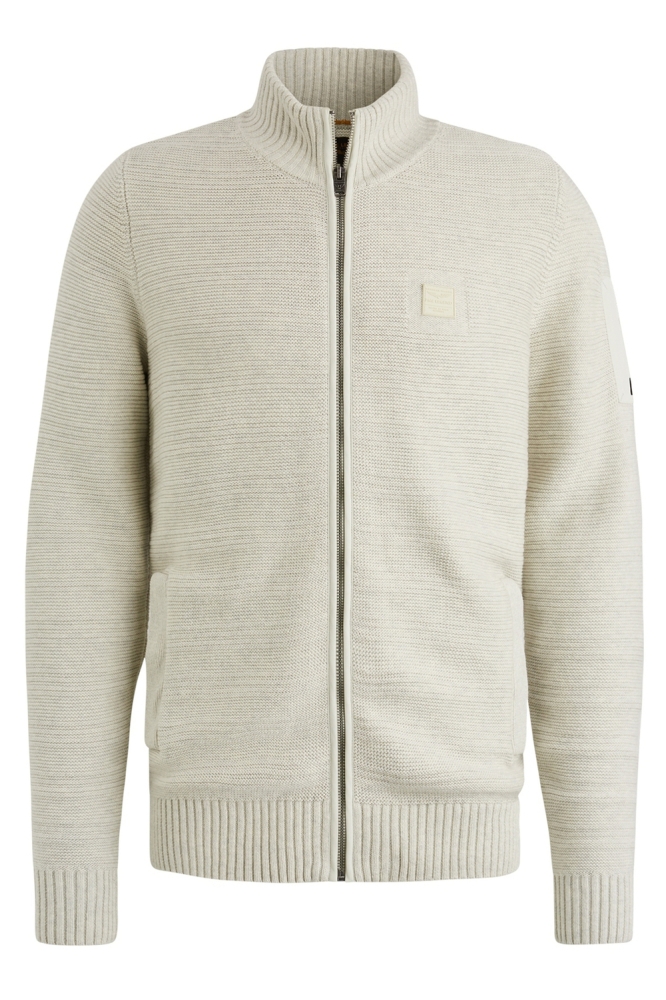 PME legend ecru heren vest | Vooraanzicht