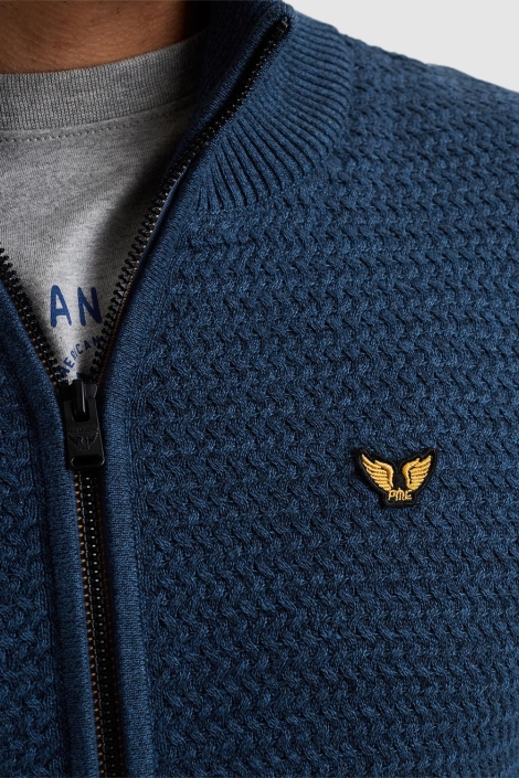 PME legend zip jacket cotton mouline