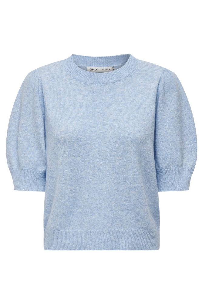 Only blauwe dames trui | Vooraanzicht