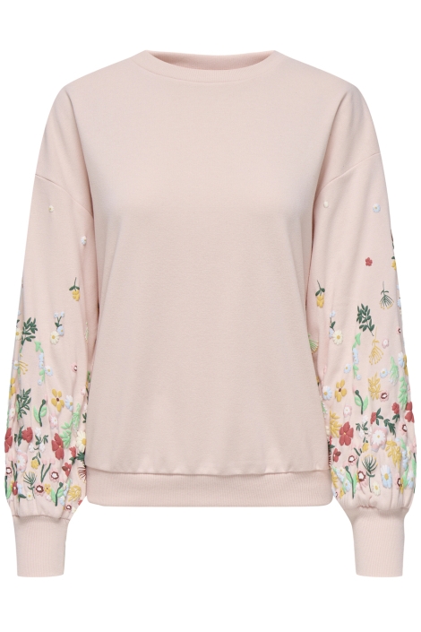Only roze dames sweater | Vooraanzicht
