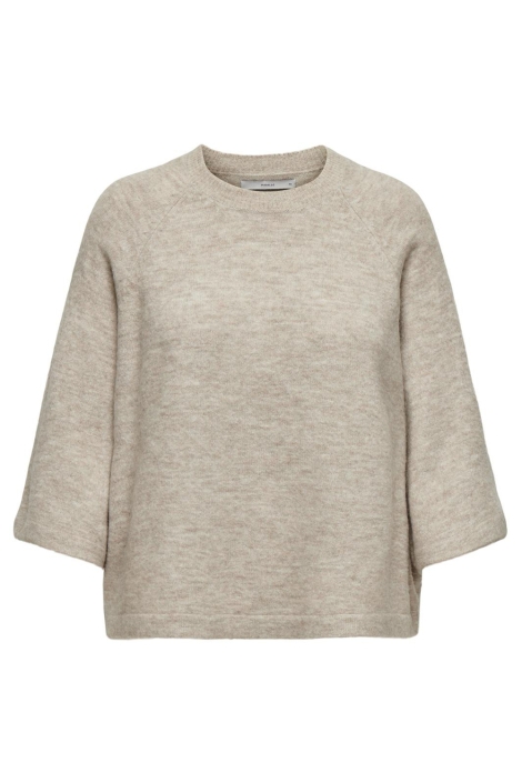Only beige dames trui | Vooraanzicht