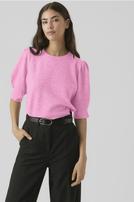 Vero Moda roze dames trui | Model vooraanzicht
