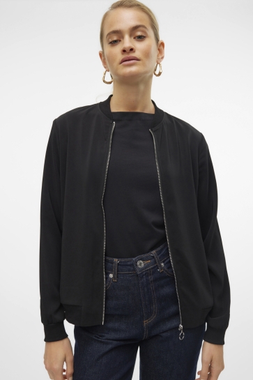 Vero Moda Vest VMCOCO L/S BOMBER GA NOOS 10245734 BLACK