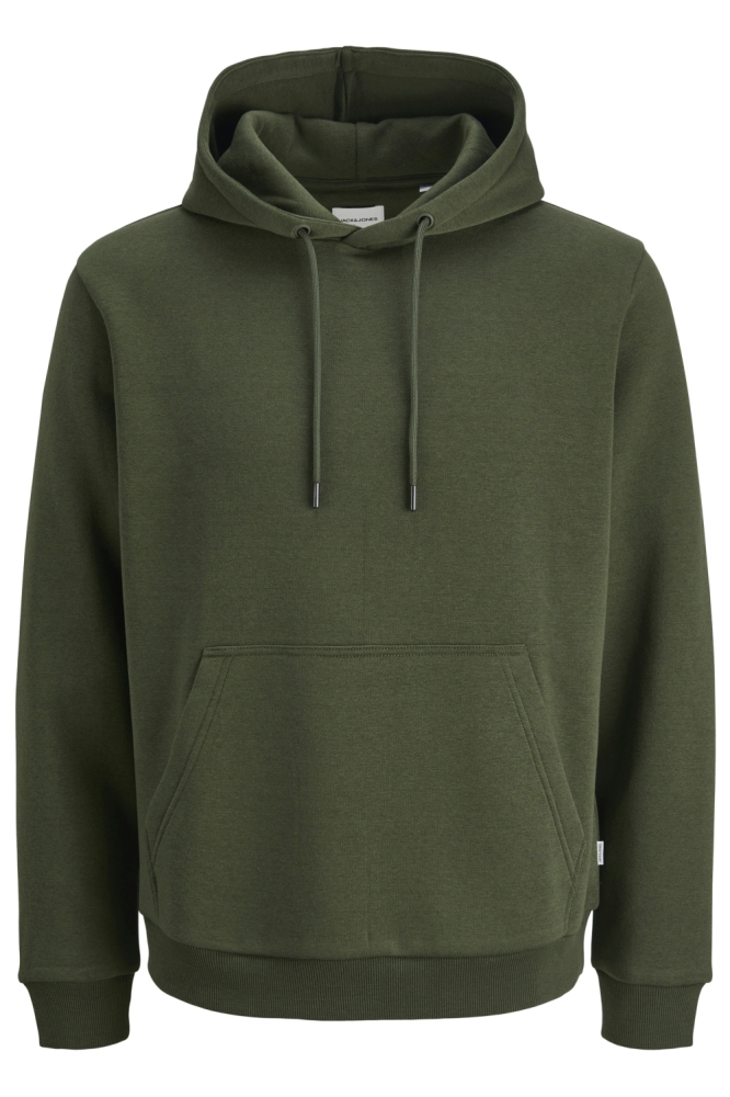 Jack & Jones groene heren sweater | Vooraanzicht