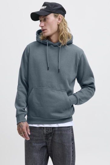 Jack & Jones JJEBRADLEY SWEAT HOOD NOOS 12249340 STORMY WEATHER