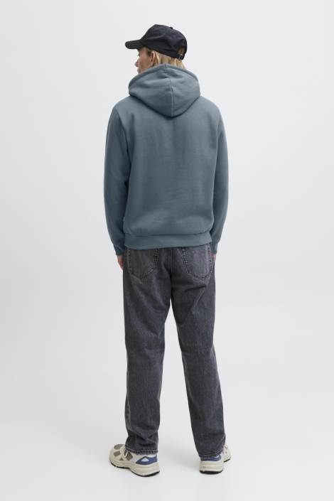 Jack & Jones blauwe heren sweater | Model achteraanzicht
