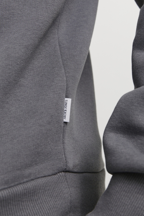 Jack & Jones grijze heren sweater | Close up