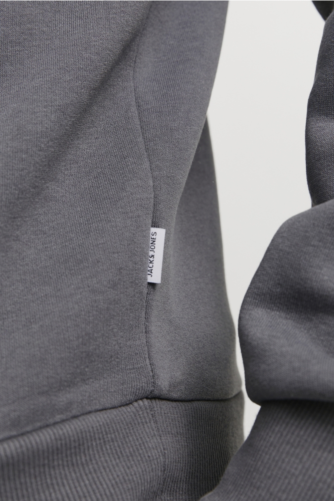 Jack & Jones grijze heren sweater | Close up