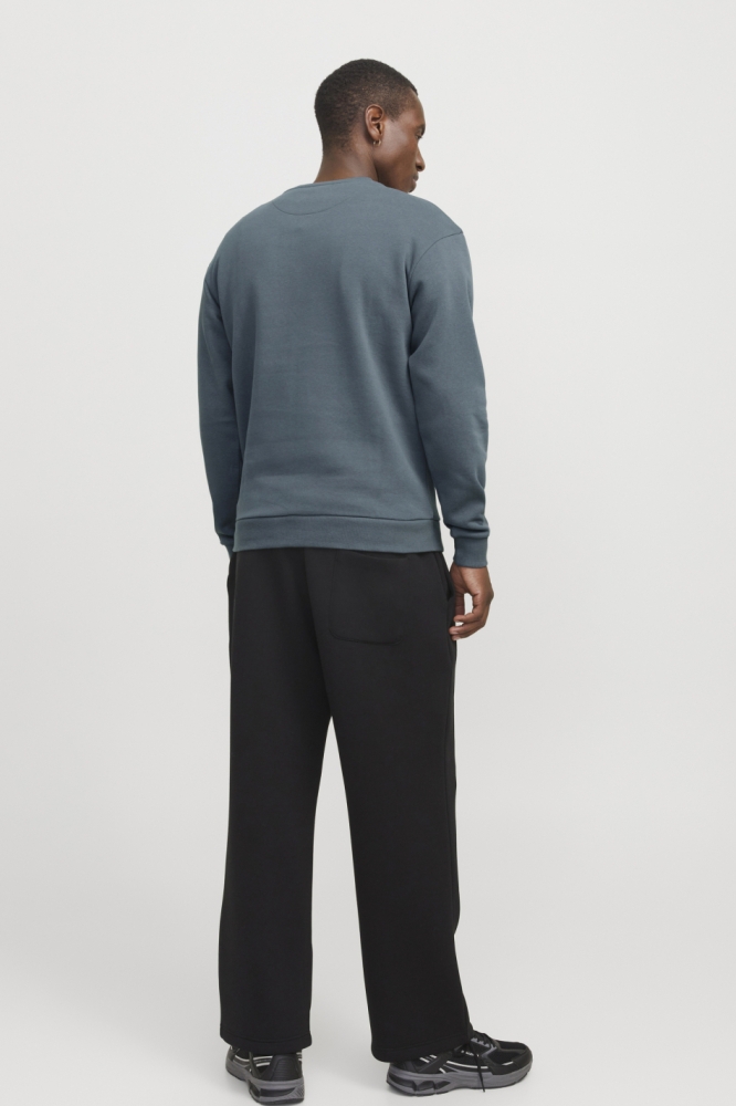 Jack & Jones blauwe heren sweater | Model achteraanzicht