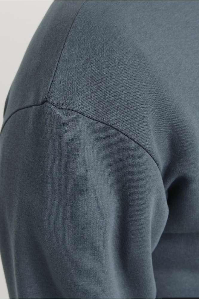 Jack & Jones blauwe heren sweater | Close up
