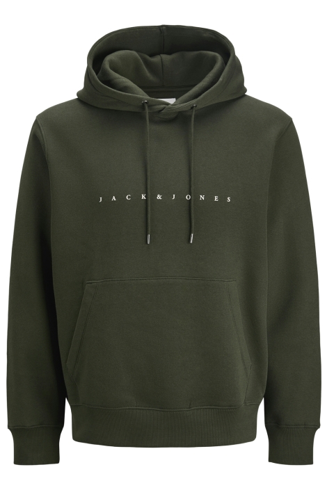 Jack & Jones groene heren sweater | Vooraanzicht