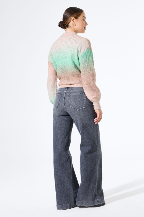 Garcia groene dames trui | Model