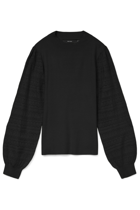 Vero Moda zwarte dames trui | Vooraanzicht