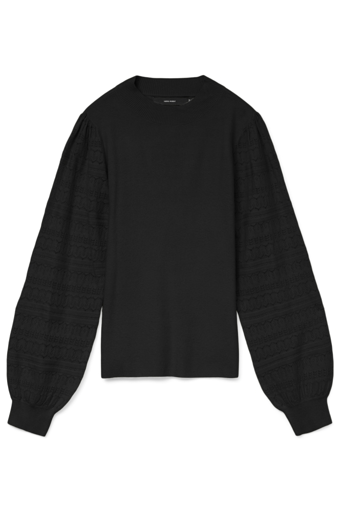 Vero Moda zwarte dames trui | Vooraanzicht