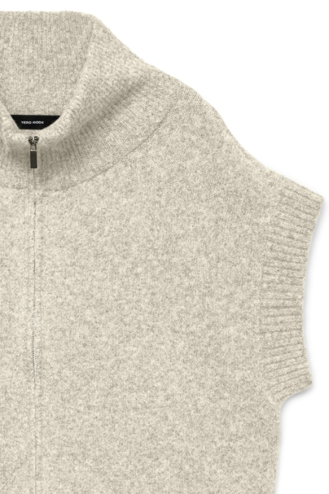 Vero Moda beige dames gilet | Close up