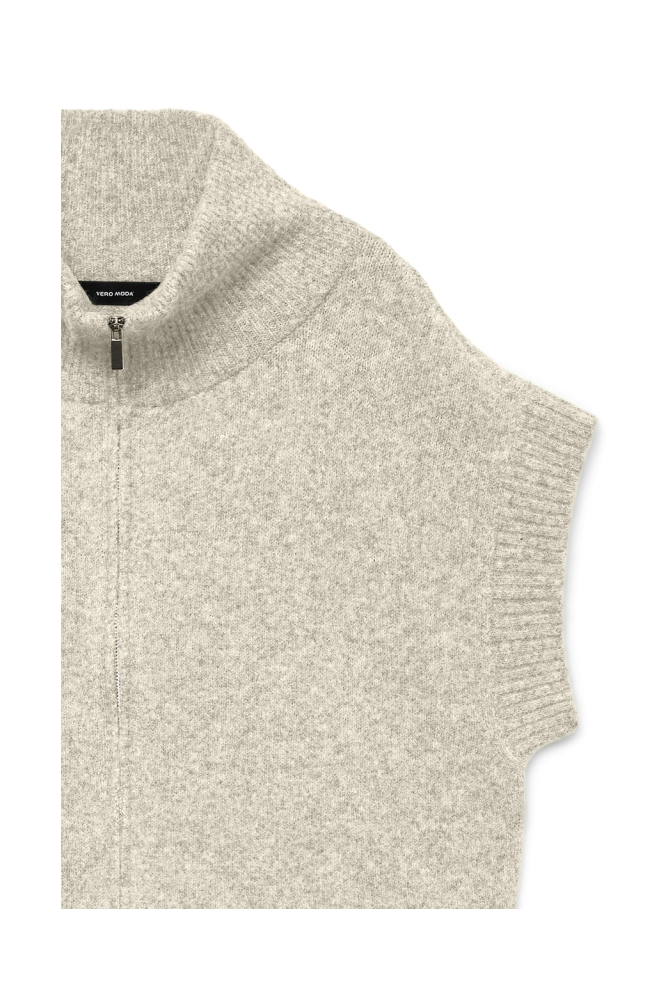Vero Moda beige dames gilet | Close up