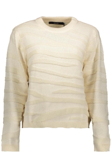 Vero Moda Trui VMMALOU LS O-NECK PULLOVER BOO 10331437 Birch