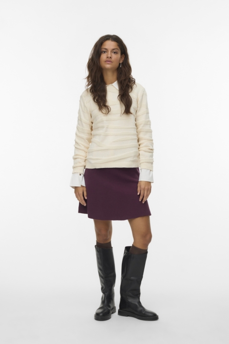 Vero Moda beige dames trui | Model