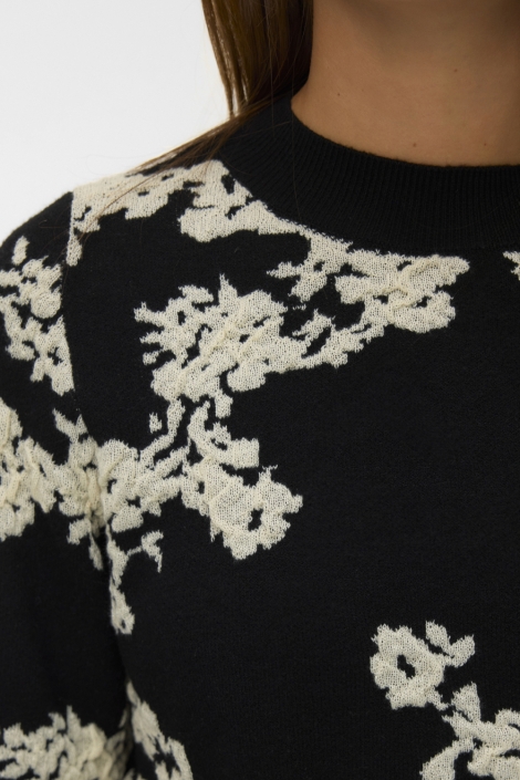 Vero Moda zwarte dames trui | Close up