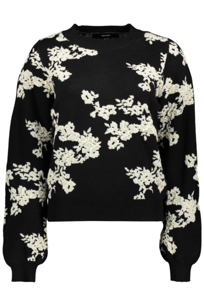 Vero Moda zwarte dames trui | Vooraanzicht
