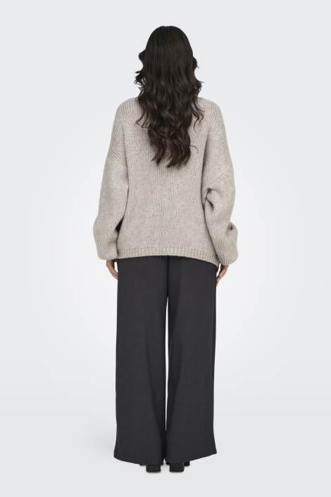 Jacqueline de Yong beige dames trui | Model