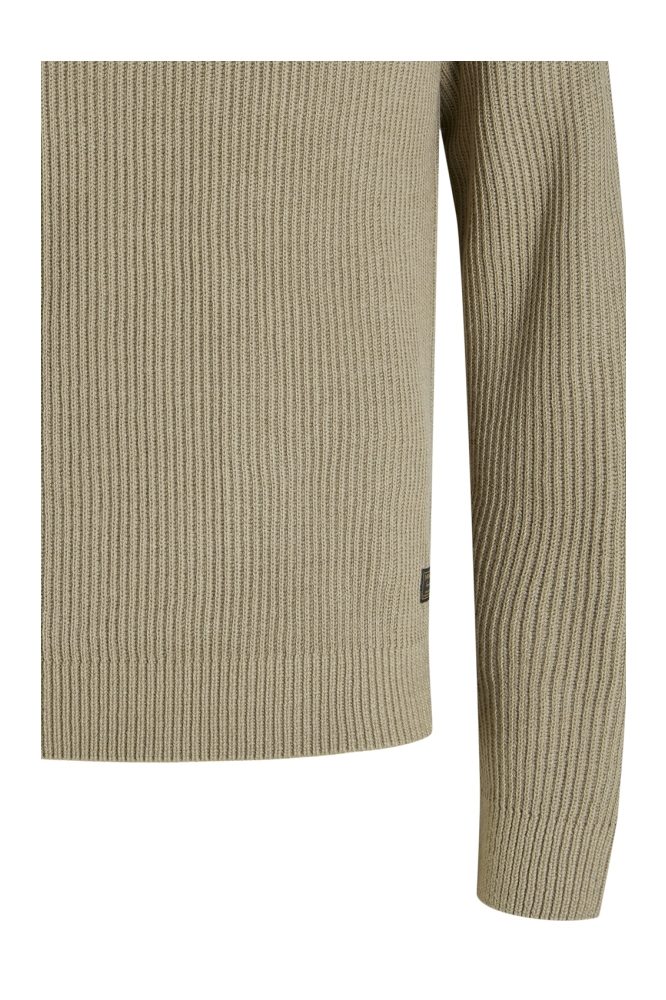 Jack & Jones beige heren trui | Close up