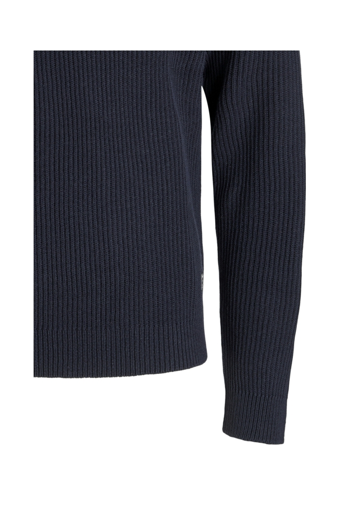 Jack & Jones blauwe heren trui | Close up