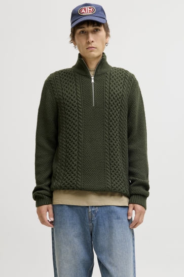 Jack & Jones JJPAUL KNIT HALF ZIP 12279336 DUFFEL BAG
