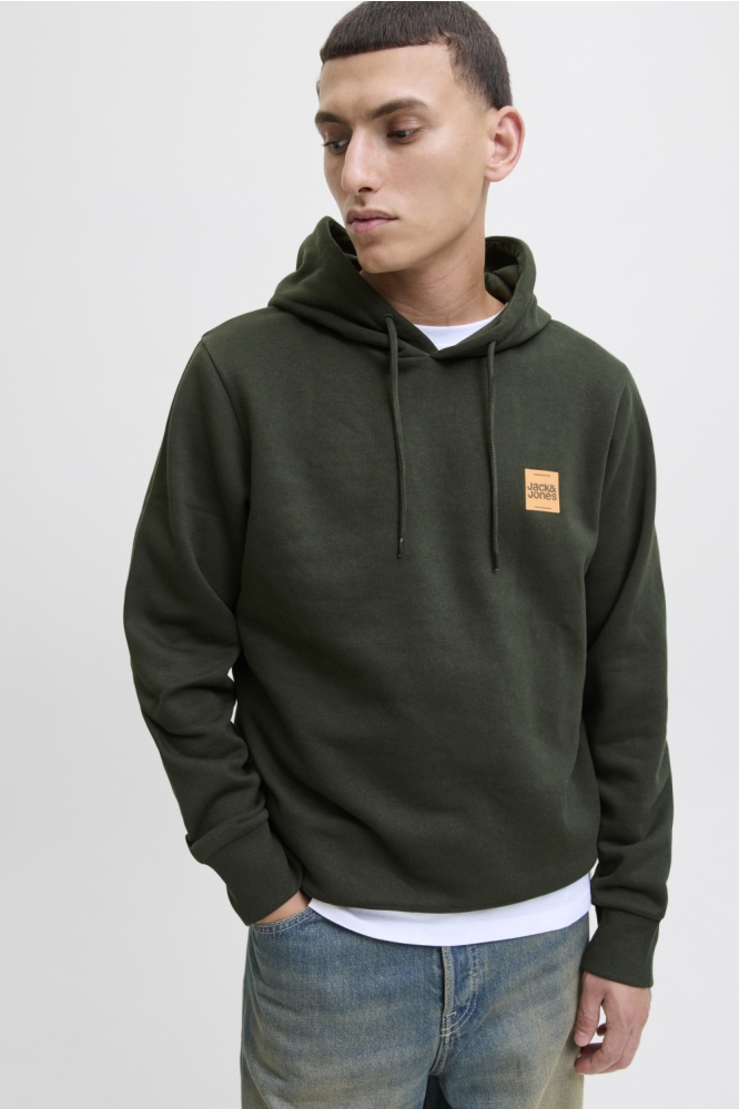 Jack & Jones groene heren sweater | Model