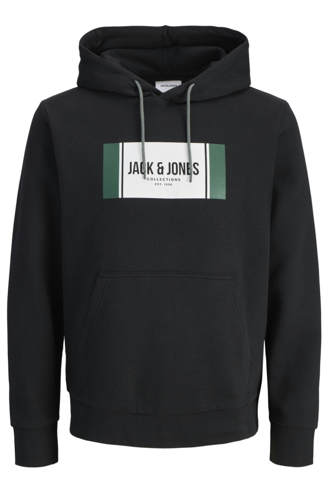 Jack & Jones zwarte heren sweater | Vooraanzicht