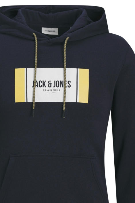 Jack & Jones blauwe heren sweater | Close up