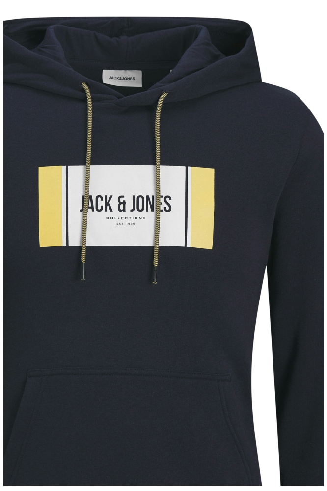 Jack & Jones blauwe heren sweater | Close up