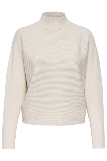 Jacqueline de Yong Trui JDYPRIME LIFE L/S HN BAT. PULL. KNT 15351898 WHITECAP GRAY/MELANGE