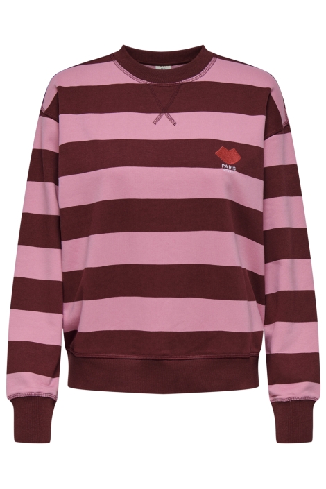 Jacqueline de Yong roze dames sweater | Vooraanzicht