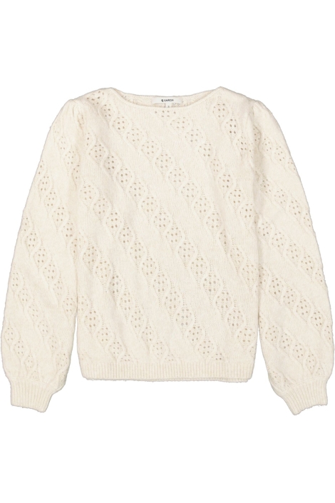 Garcia beige dames trui | Vooraanzicht